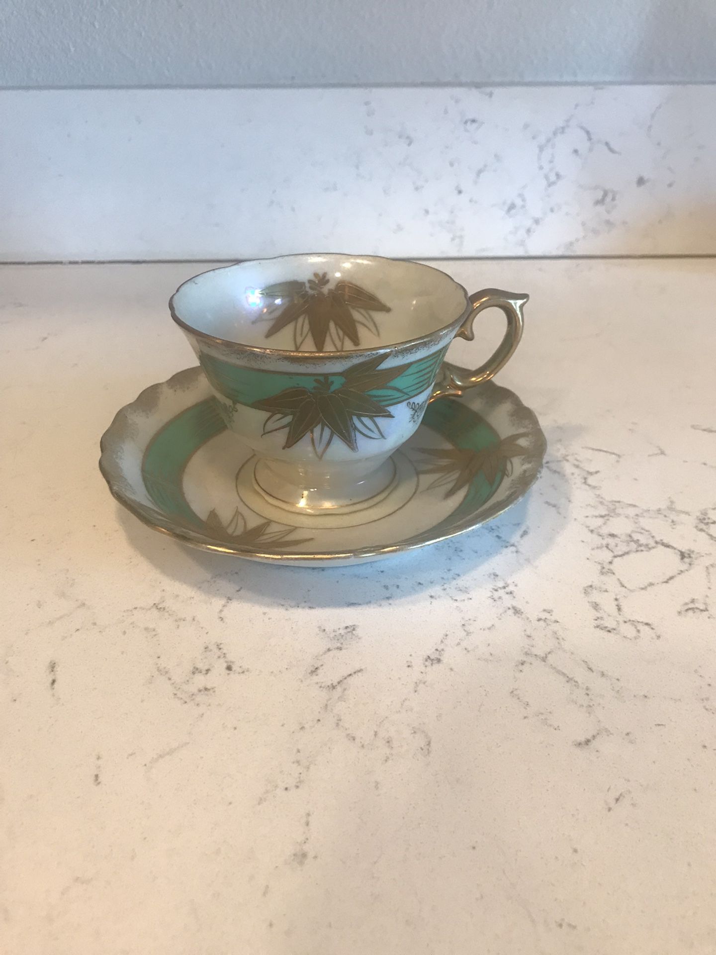 Vintage CHIYODA HIN Bone China Tea Cup And Saucer