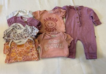 Baby rabbit and bear clothing bundle