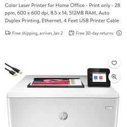 HP Color Laser Jet Pro M454