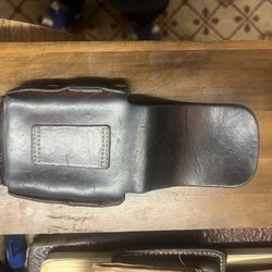 Vintage Leather Cigarette Case - Wallet 