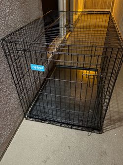 Large dog crate