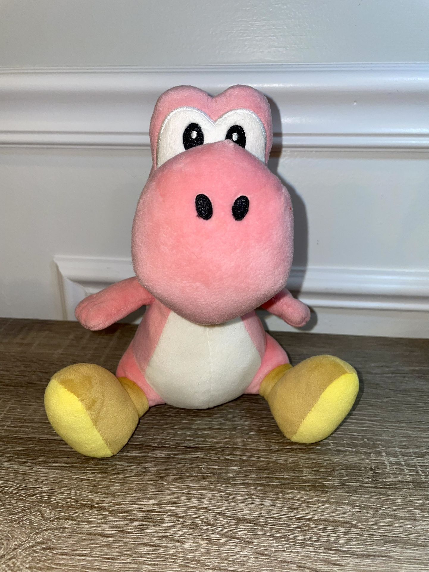 Super Mario Pink Yoshi Plush Little Buddy 8" 2019 Nintendo Collectible(#20)