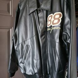 Dale Jarrett  leather jacket never worn without tag