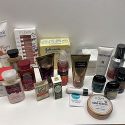 small box of health & beauty cosmetics