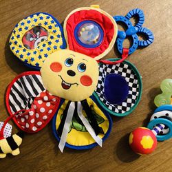 Baby Sensory Toy And Rattle 
