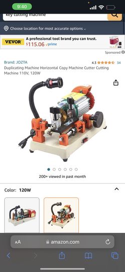 Key Cutting Machine