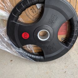 Olympic Weights 45 Lb Pounds New 4 Available