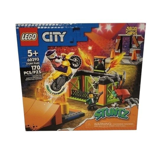 LEGO City 60293 Stunt Park Building Set 170 Pcs New!