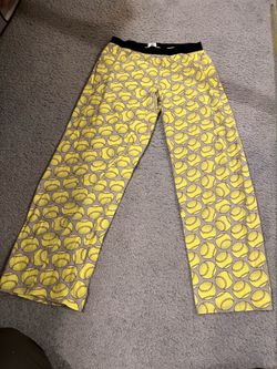 Vintage softball pajama pants small