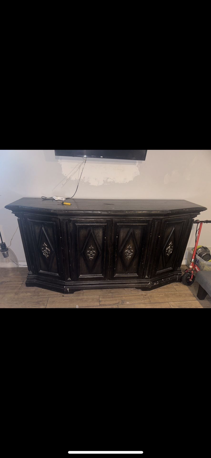Rustic Farm Style Wall Table