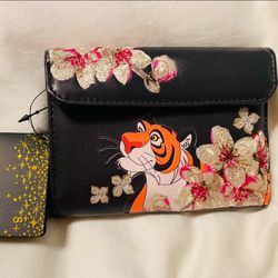 Disney Rajah Aladdin Wallet New With Tag 