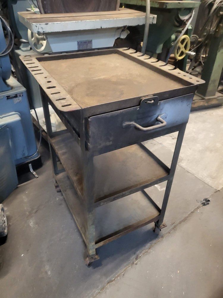 Tool Cart Blacksmiths Welder Blacksmith Tooling Tools Wood Metal Machinists Tongs