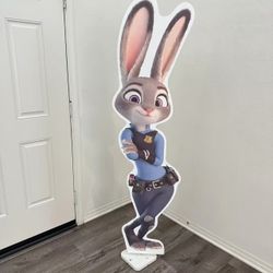 Zootopia Judy Hopps Life Size Standee Poster with Stand 68"
