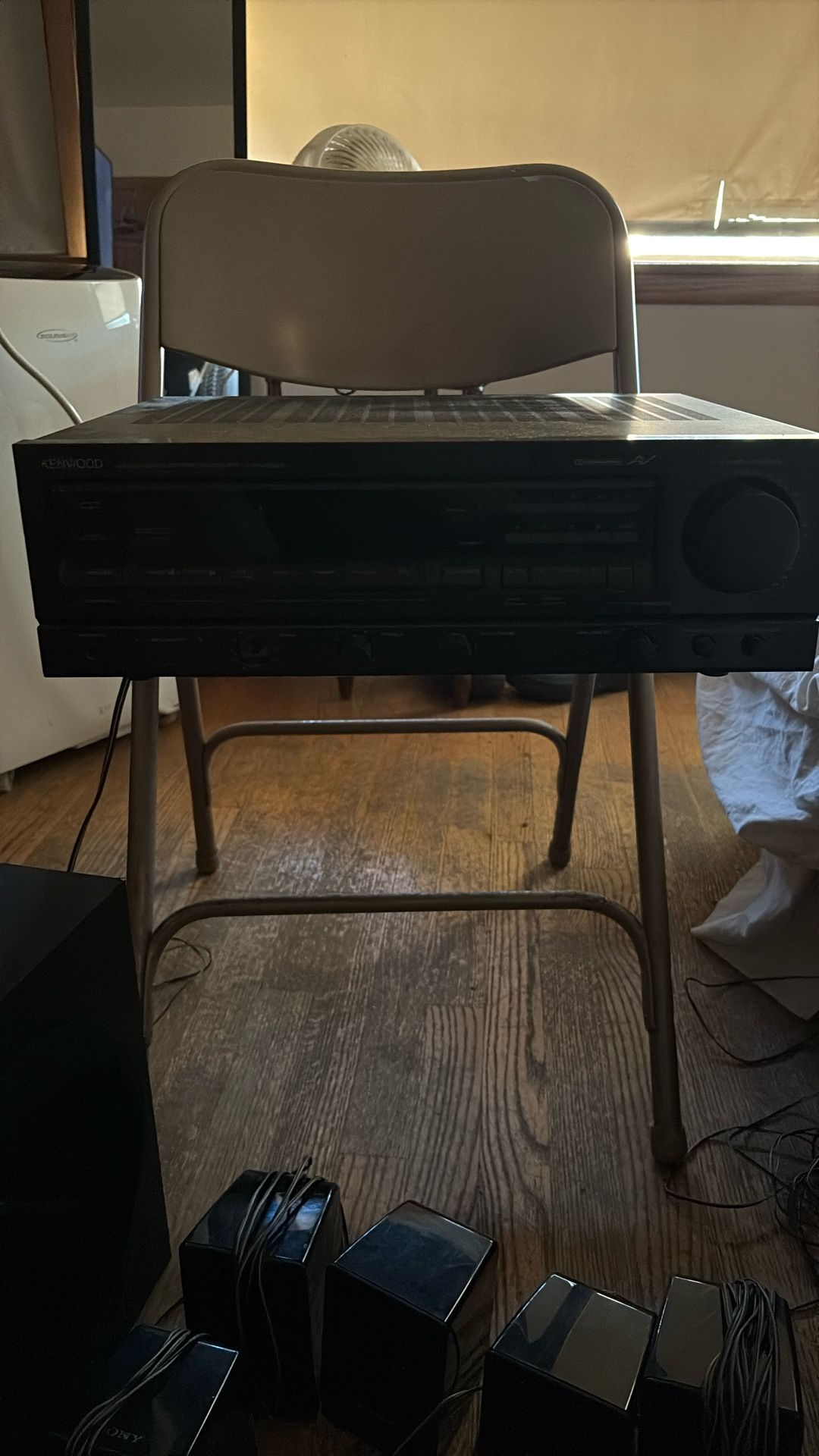 Kenwood Receiver With Sony Surround Sound