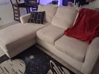 Beautiful mid sized couch.