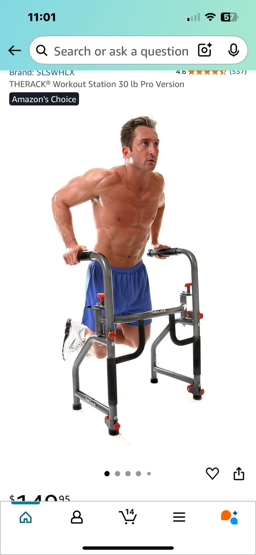 THERACK® Workout Station All In One Gym