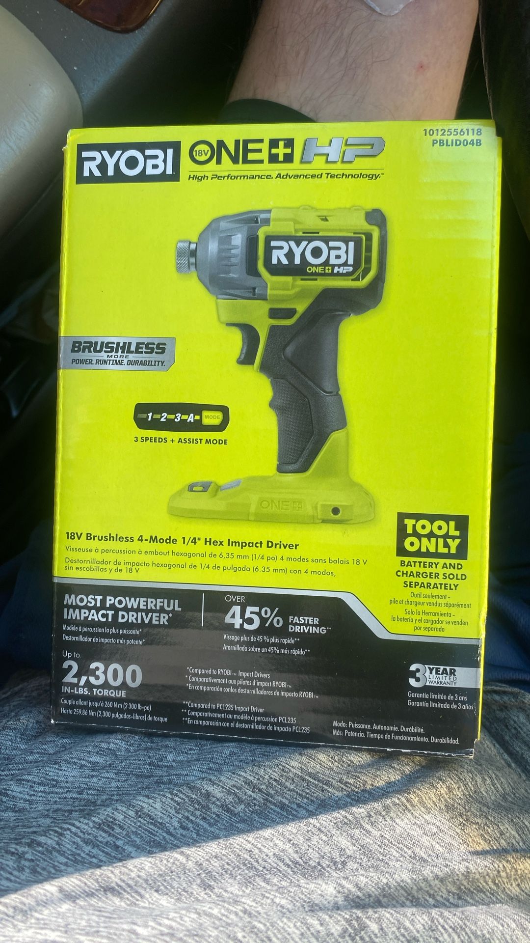 Ryobi One Plus HP Impact Driver