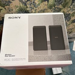 Sony Speakers With Stands  Brand New