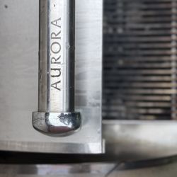 Aurora Stainless Steel Gas & Wood Grill 