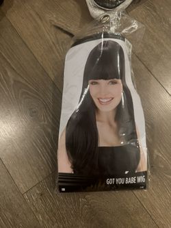 Black Wig Halloween 