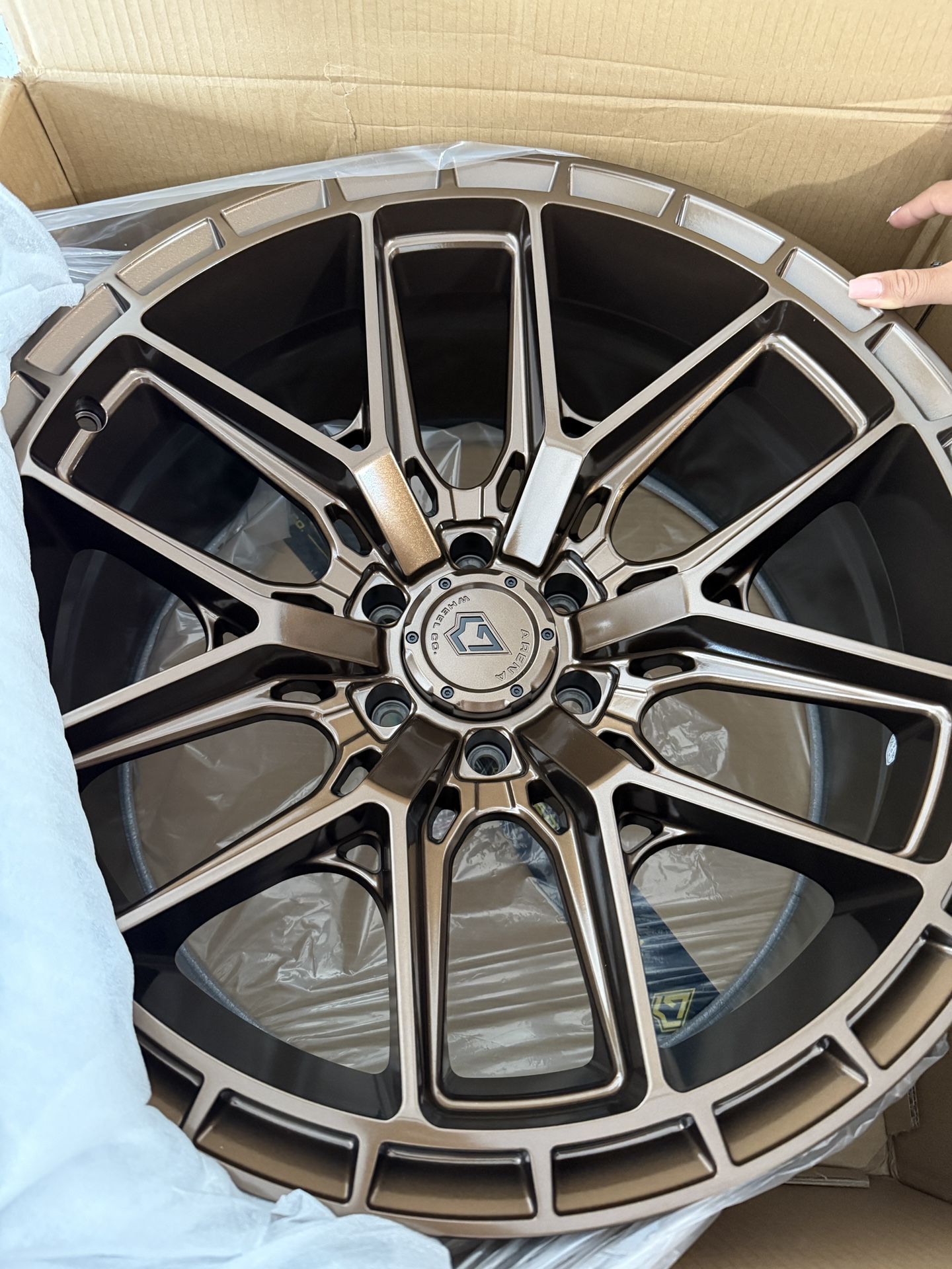 22” Bronze Rims 