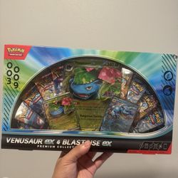 Venusaur & Blastoise Ex Premium Collection