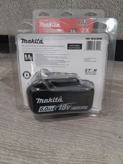 MAKITA BATTERIES  6 AH 20V