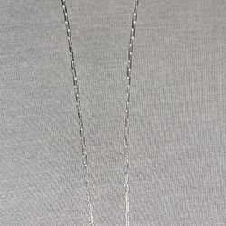 New Sterling Silver necklace with pendant