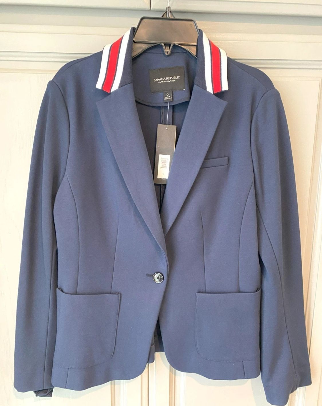 BANANA REPUBLIC Petites Classic Blazer Size 0, 40/83cm NWT