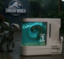 Jurassic incubator popcorn bucket