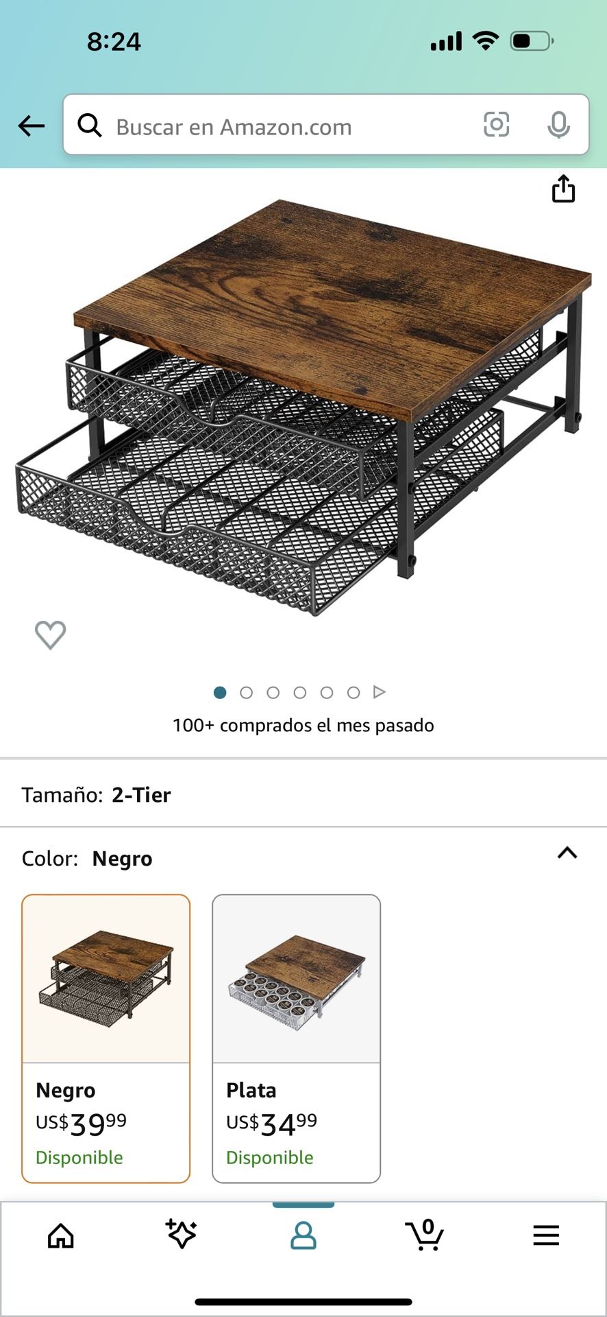 Cajón Organizador De Café