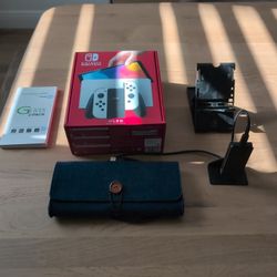 Used Nintendo Switch OLED With Accessories