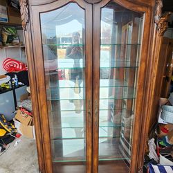 Traditional wood curio