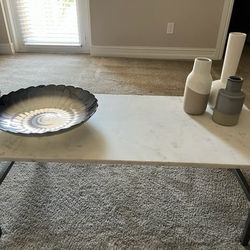 Authentic Carrera Marble Table