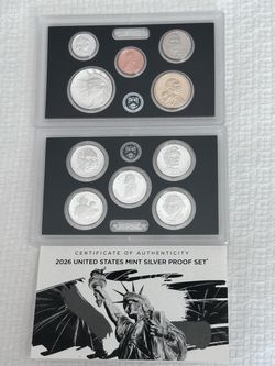 🇺🇸 2026 U.S. Mint America 250 Silver Proof Set | 2.5 oz .999 Silver | OGP & COA | SOLD OUT AT THE U.S. MINT 🇺🇸