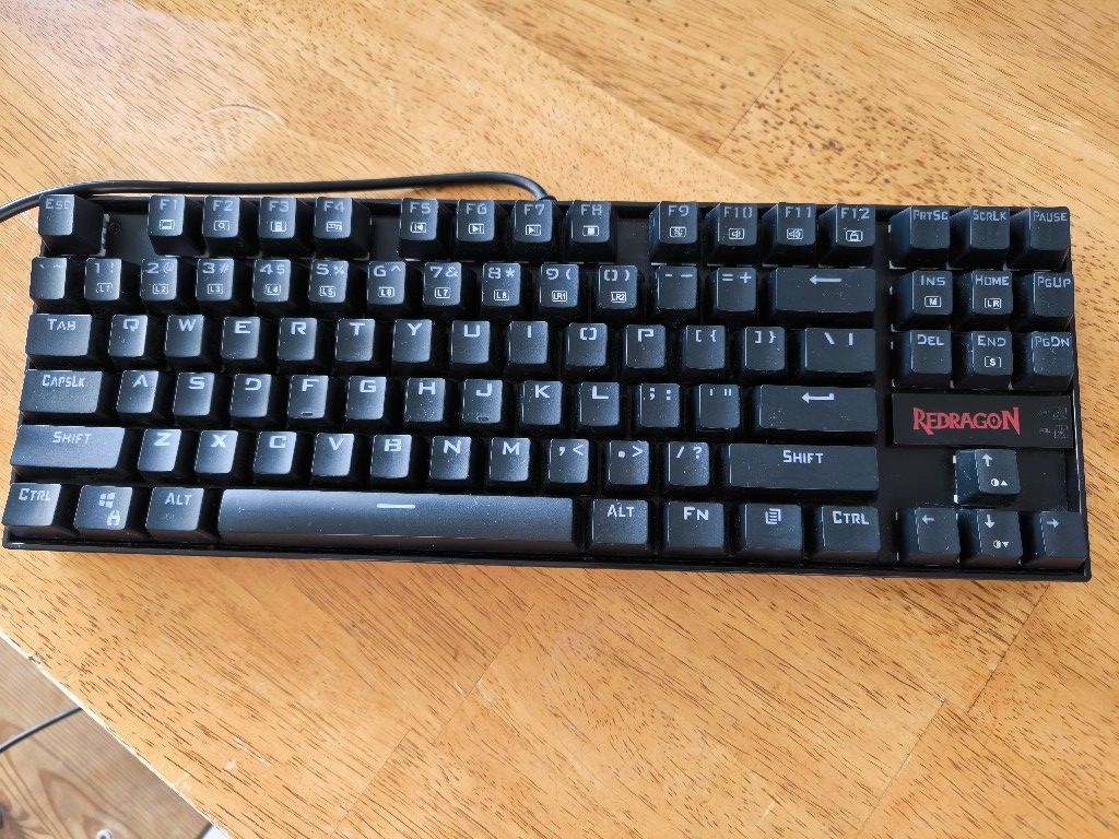 ReDragon Blue Switches Clicky Mechanical Keybord