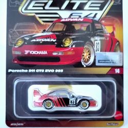 Hot Wheels Elite 64 Porsche 911 GT2 EVO 993 Advan Yokohama