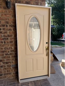 36x80 Front Door used