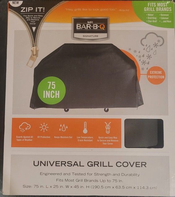 Mr Bar B Q Signature 75ft Grill Cover For SALE!