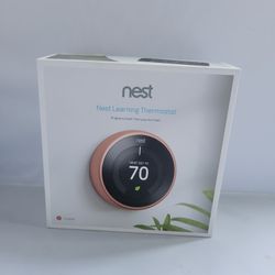 Copper Nest Learning Thermostat Model A0013