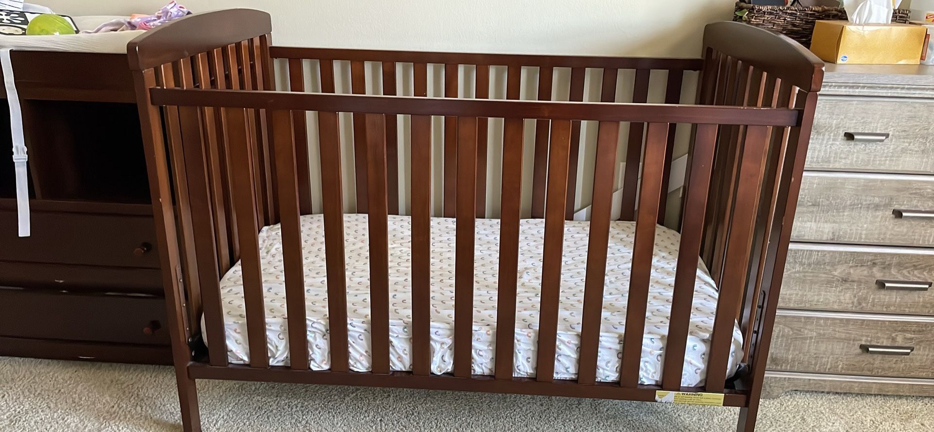 Crib + Changing Table 