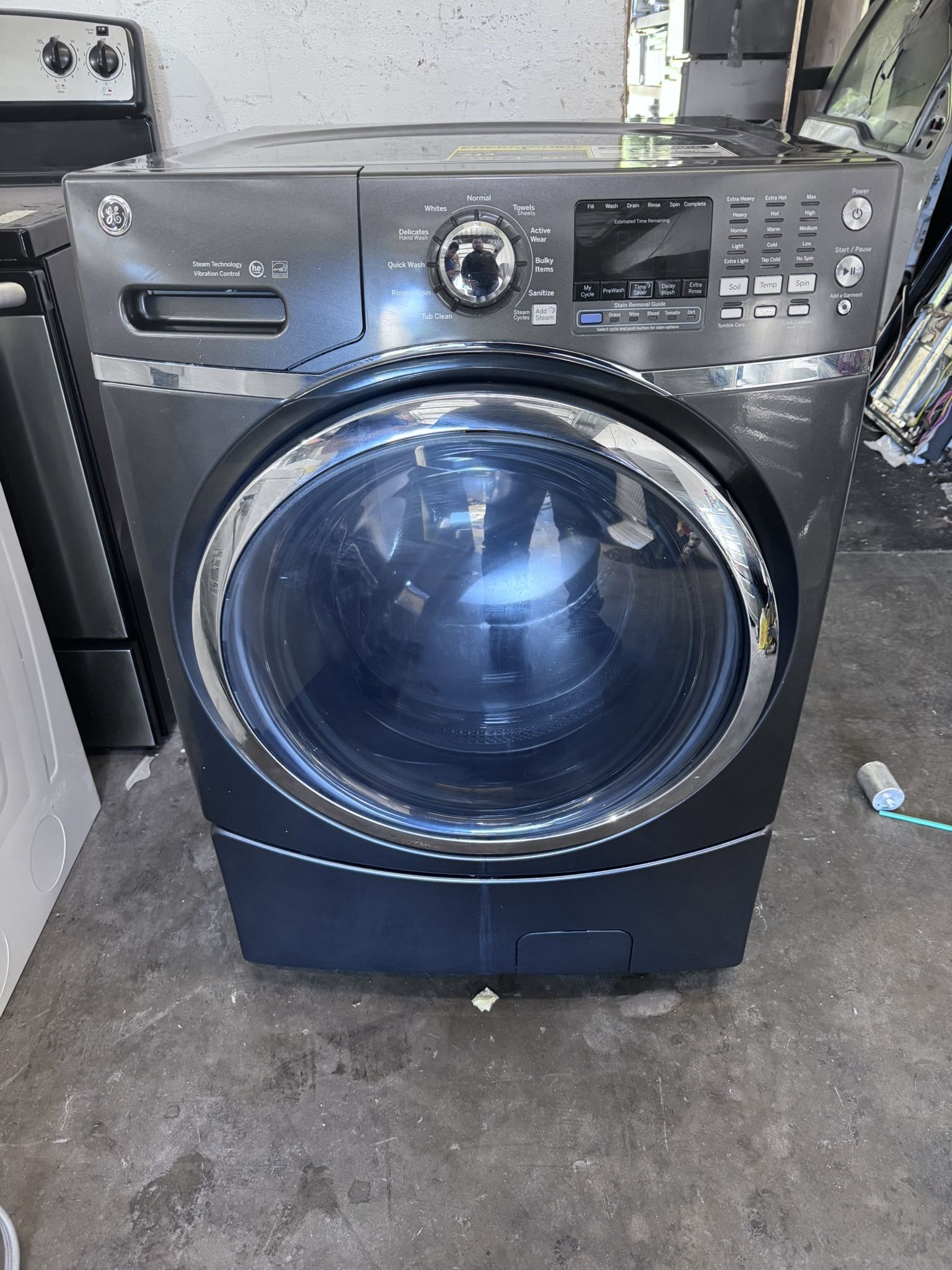 GE Washer XXL Capacity Gray
