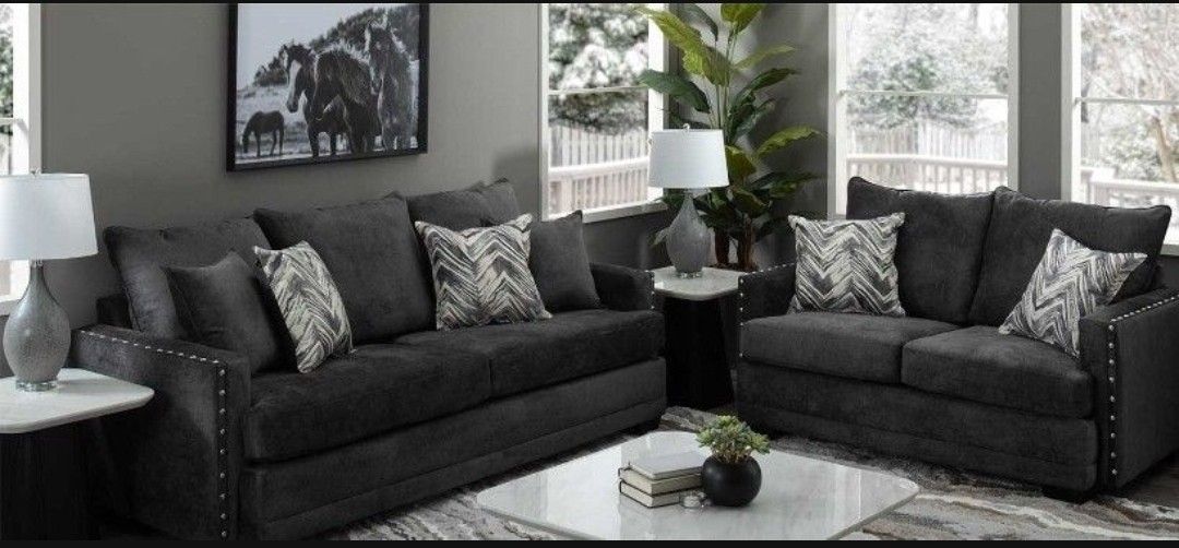 BOTH Grey Couches For Sale!!!! MUST GO