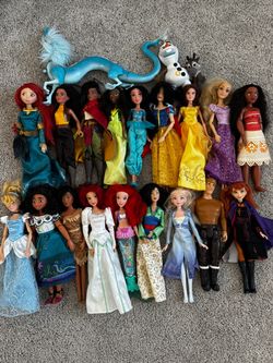 ✨ Disney Princess Doll Collection – 20+ Dolls & Characters ✨