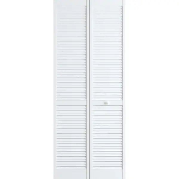 80x24 White Wood Door