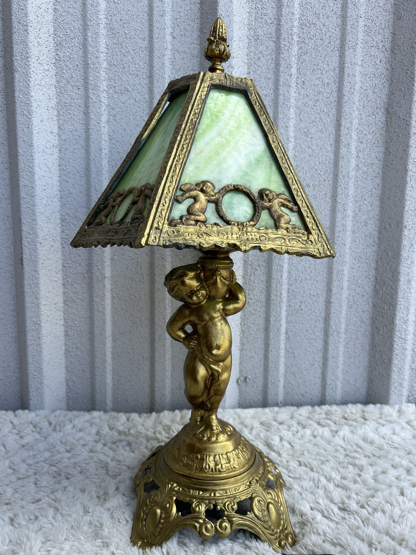 Vintage Iron Lamp 