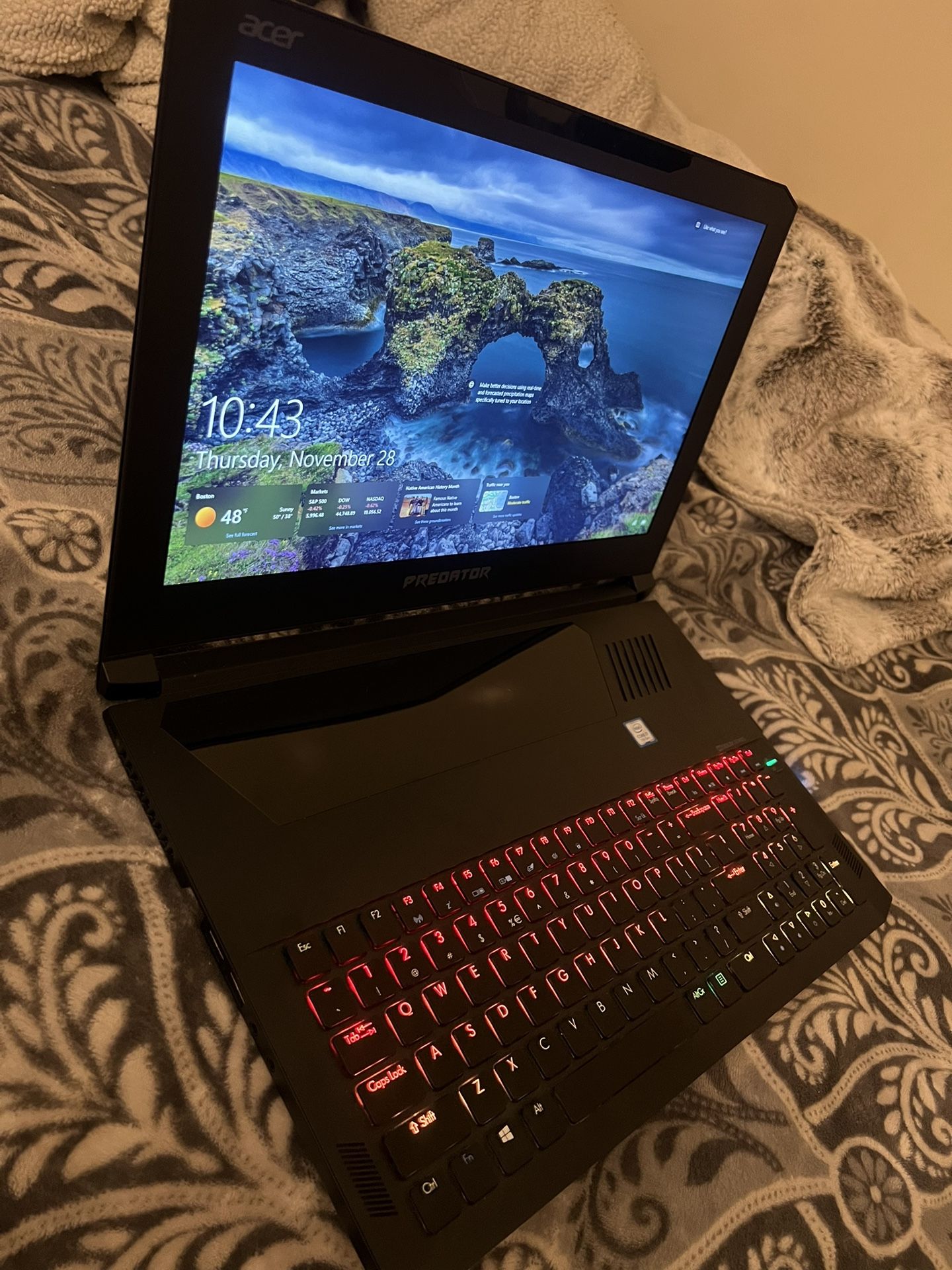 Acer Predator Triton 700 Core 17 GTX1080 32GB RAM