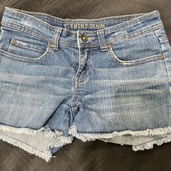 Element Denim shorts size 3