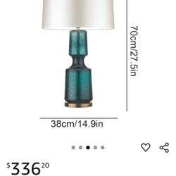 Bedside Table Vintage Farmhouse Lamp