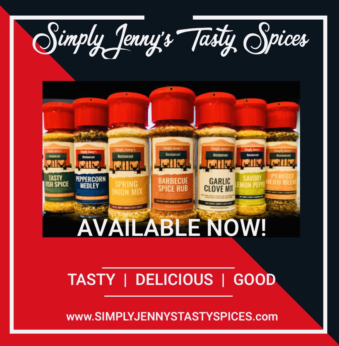 Simply Jenny’s Tasty Spices 